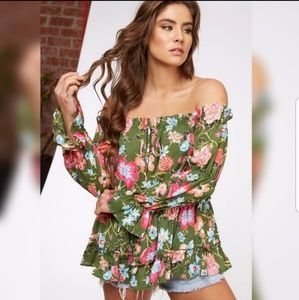Floral blouse